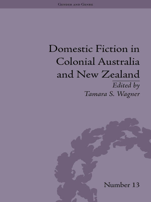 Cover image for Domestic Fiction in Colonial Australia and New Zealand